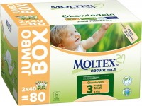 Photos - Nappies Moltex Nature 3 / 80 pcs 