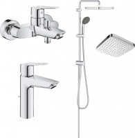 Photos - Bath Tap Set Grohe Start UA202305RM 