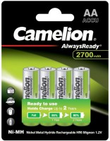 Photos - Battery Camelion Always Ready  4xAA 2700 mAh