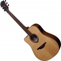 Photos - Acoustic Guitar LAG Tramontane TLHV15DCE 