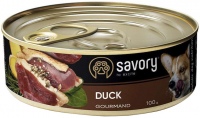 Photos - Dog Food Savory Gourmand Duck Pate 