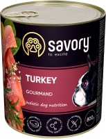 Photos - Dog Food Savory Gourmand Turkey Pate 
