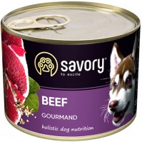 Photos - Dog Food Savory Gourmand Beef Pate 