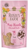 Photos - Dog Food Rosies Farm Mini Hearts Extra Small Treats Veal 1