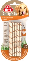 Photos - Dog Food 8in1 Delights Chicken Twisted Sticks 10