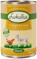 Photos - Dog Food Lukullus Adult Wet Food Poultry with Lamb 12