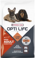 Photos - Dog Food Versele-Laga Opti Life Adult Digestion Mini Lamb 7.5 kg 