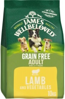 Photos - Dog Food James Wellbeloved Grain Free Adult Lamb 10 kg 