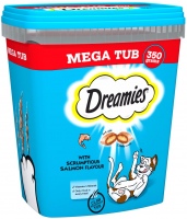 Photos - Cat Food Dreamies Treats with Tasty Salmon  350 g