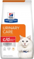 Photos - Cat Food Hills PD c/d Urinary Care Stress Chicken  3 kg