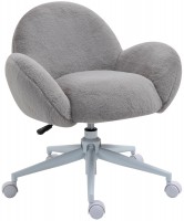 Photos - Computer Chair HOMCOM Fluffy 