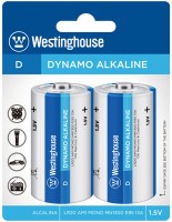 Photos - Battery Westinghouse Dynamo Alkaline 2xD 