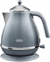 Photos - Electric Kettle De'Longhi Icona Metallics KBOT 3001.AZ blue