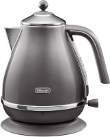 Photos - Electric Kettle De'Longhi Icona Metallics KBOT 3001.GY gray