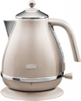 Photos - Electric Kettle De'Longhi Icona Metallics KBOT 3001.BG beige