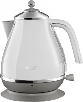 Photos - Electric Kettle De'Longhi Icona Capitals KBOC 3001.W white