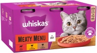 Photos - Cat Food Whiskas Meaty Menu in Jelly 24 pcs 