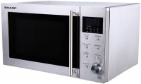 Photos - Microwave Sharp R 28STM stainless steel