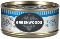 Photos - Cat Food Greenwoods Adult Tuna Fillet 6 pcs 