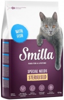 Photos - Cat Food Smilla Adult Sterilised Fish  10 kg