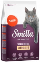 Photos - Cat Food Smilla Adult Sterilised Poultry  10 kg