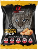 Photos - Cat Food Alpha Spirit Cat Free Range Chicken Snacks  50 g