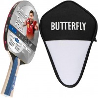 Photos - Table Tennis Bat Butterfly Timo Boll Silver 85016 + case 