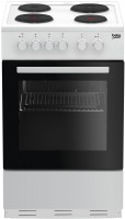 Photos - Cooker Beko KS 530 W white