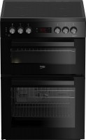 Photos - Cooker Beko KDCS 663 K black