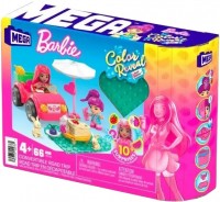 Photos - Construction Toy MEGA Bloks Barbie Color Reveal HKF90 