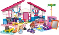 Photos - Construction Toy MEGA Bloks Barbie Malibu House Building Set GWR34 