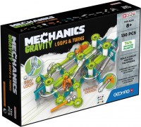 Photos - Construction Toy Geomag Mechanics Gravity Loops and Turns 763 