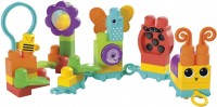 Photos - Construction Toy MEGA Bloks Move N Groove Caterpillar HKN44 