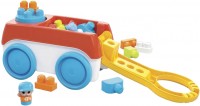 Photos - Construction Toy MEGA Bloks Block Spinning Wagon Building Set HHN00 