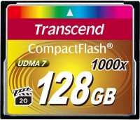 Photos - Memory Card Transcend CompactFlash 1000x 128 GB