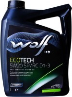 Photos - Engine Oil WOLF Ecotech 5W-20 SP/RC D1-3 5 L