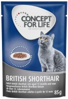 Photos - Cat Food Concept for Life British Shorthair Ragout Pouch  24 pcs