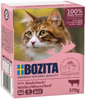 Photos - Cat Food Bozita Feline Jelly Minced Beef  18 pcs