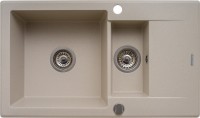 Photos - Kitchen Sink Pyramis Korfu 78x46 1 1/2B 1D 070061601 780x460