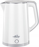 Photos - Electric Kettle Monte MT-1826W white