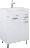 Photos - Washbasin cabinet Elita Amigo 60 2D-1S 166466 