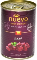 Photos - Cat Food Nuevo Adult Canned with Beef  400 g