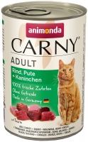 Photos - Cat Food Animonda Adult Carny Beef/Turkey/Rabbit  400 g