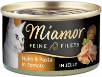 Photos - Cat Food Miamor Fine Fillets in Jelly Chicken/Pasta 