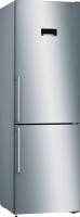 Photos - Fridge Bosch KGN36XLER stainless steel