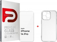 Photos - Case ArmorStandart Air Series for iPhone 14 Pro + Glass 