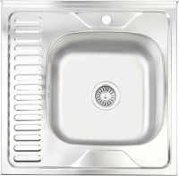 Photos - Kitchen Sink WEZER W6060R-06-160S 0.6/160 600x600