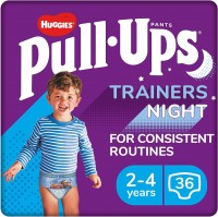 Photos - Nappies Huggies Pull-Ups Night Boy 2-4 / 36 pcs 