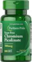 Photos - Fat Burner Puritans Pride Chromium Picolinate 500 mcg 100 tab 100