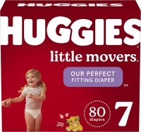 Photos - Nappies Huggies Little Movers 7 / 80 pcs 